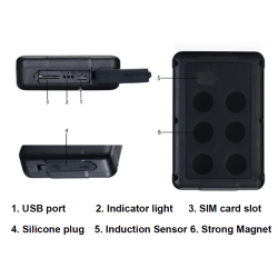 SinoTrack ST-905 – GPS lokátor 2G/4G s magnetom a batériou 5000 mAh