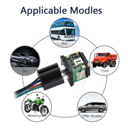 ST-907L 4G GPS lokátor pro auto s ovládáním relé