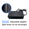 Univerzální napájecí adaptér pro notebook 96 W, 12–24 V