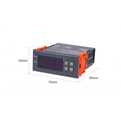 PT100 Temperature Controller –90 to 400 °C with Sensor