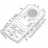 Nahrávací zařízení diktafon AR120 pro nahrávaní telefoní linky, záznamník