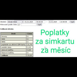 Online sledování vozidel – GPS monitoring na 1 rok