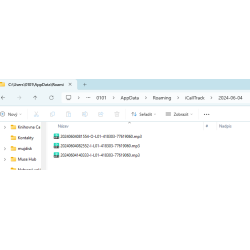 VR1 Osobní IP telefonní rekordér