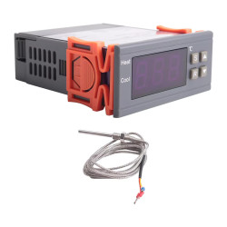 Pt100 -90 - 400 °C Regulátor teploty s čidlem