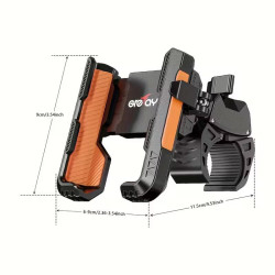 Držák telefonu na kolo - Rychlé uvolnění, 360° rotace