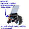 Držák telefonu na kolo - Rychlé uvolnění, 360° rotace