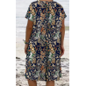 Volné Šaty, Jarní Letní Casual Elegantní Krátký Rukáv Kapsové Šaty, Dámské Plus Size Oblečení